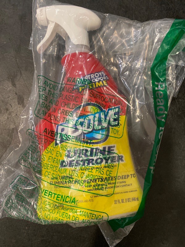 Photo 1 of Resolve Urine Destroyer Spray – Pet Stain and Odor Remover, Carpet Cleaner Solution for Cat and Dog Urine, 32 Fl Oz