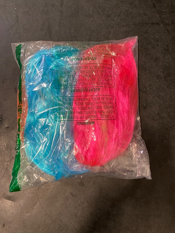 Photo 1 of PLULON 3Pieces Colorful Wigs, Party Wigs and Sunglass Set, Neon Short Bob Wig Sunglass Pack Costume Colorful Cosplay Wig Daily Party Hairpieces Bachelorette Halloween Costume
