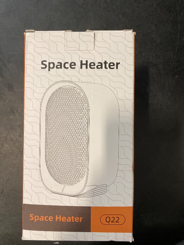 Photo 1 of BZGG Space Heater, Electric Heater for Indoor Use, Small Portable Heaters for Office Patio Garage Home Use, Mini Desk Ceramic Heaters with Overheat & Tip-Over Protection