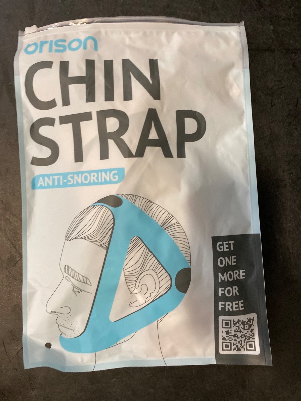 Photo 1 of BRISON Anti Snoring Chin Strap - Adjustable Snore Stopping Device Face Mask Bandage Keeping Mouth Closed - Mouth Nasal Breathing Women Men Medium