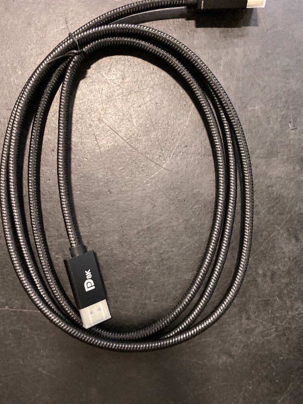 Photo 1 of IVANKY 8K DisplayPort Cable 1.4, VESA Certified DP Cable 6.6ft (8K@60Hz, 4K@144Hz, 2K@240Hz)HBR3 Support 32.4Gbps, HDR, HDCP 2.2, FreeSync G-Sync, Braided Display Port for Gaming Monitor, Graphics, PC