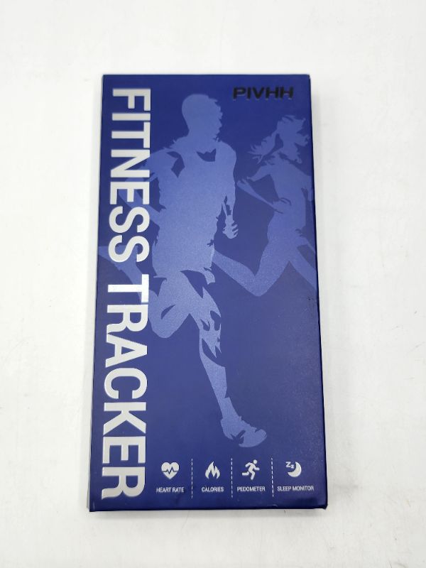 Photo 1 of Purple PIVHH Fitness Tracker with Heart Rate Blood Monitor, Sleep Tracker, Step Count, Alarm, Walking, Running & Biking Modes– Charger Not Included - Charges Through Computer