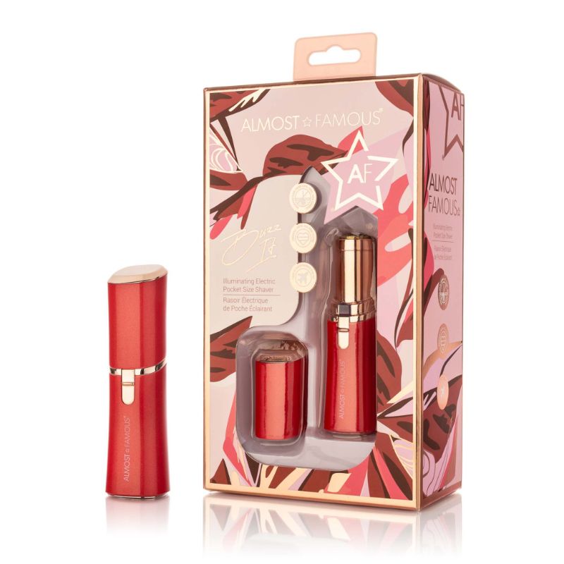 Photo 1 of Red Buzz IT Gently Removes Unwanted Hair Features 3D Pivoting Head That Follows The Face Contour Batteries Required Not Included New