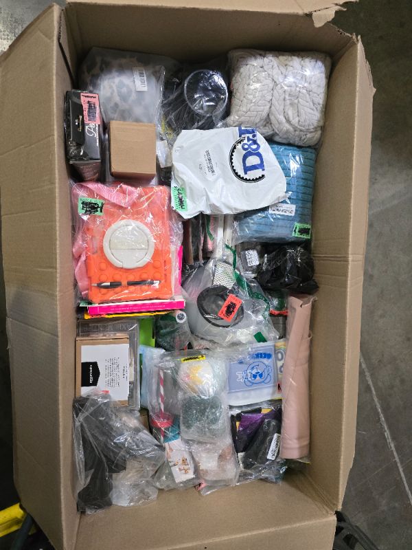 Photo 1 of WildFinds: Miscellaneous 115 Large Box- All Of Our Variety Boxes Are Sold As-Is & Are Non-Refundable. This Is Your Chance To Win Big & Discover Amazing Deals At Unbeatable Prices. Items Are Slightly Used, New Items, Partial Sets, Not Tested, or Damaged Bu