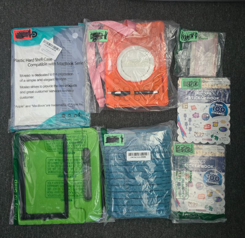 Photo 1 of 6 Piece Mixed Lot - 2 Set Rite Lite Passover Seder Stickers - Teclast T50 11" Tablet Case- MOSISO  MacBook Air 13 inch Case - Aesthetic Highlighters -  Decorative Throw Pillow Cover 18x18