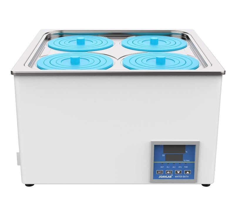 Photo 1 of JOANLAB Digital Water Bath Heater Thermostatic Water Bath for lab use, 4 Openings | 12L Capacity | 800W