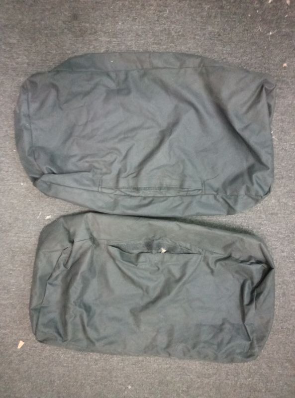 Photo 1 of 100 LBS Sand Bags for Weight (2-Pack), Umbrella Base Weight Sandbags for Hold Down Trampoline, Poolside, Patio & Cantilever Umbrella Stands, Outdoor Garden Furniture Backyard (Without Sand)