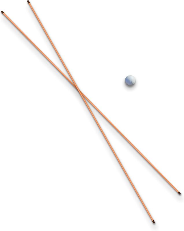 Photo 1 of Alignment Sticks, 34” Training Aid Accessory help's Visualize and Align Your Golf Shot Stroke, Full Super Swing Trainer, Posture Corrector