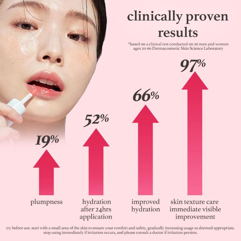 Photo 1 of NOONI Korean Lip Oil - Appleberry | Long-Lasting, Moisturizing, Plumping, Revitalizing for Dry Lips, Waterproof, No Peel Off, Hydrating, Nourishing Crystal Clear, 0.12 FL Oz