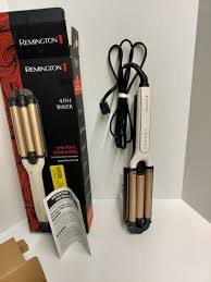 Photo 1 of Remington 4 In 1 Adjustable Hair Waver With Pure Precision Technology Deep Waver for Multiple Styles, Cream, 1 Count
