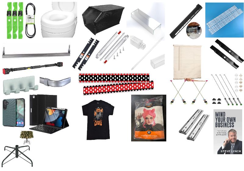 Photo 1 of WildFinds: Miscellaneous Large Gaylord - All Gaylord Sets Are Non Refundable - Items Are Slightly Used, New Items, Partial Sets, Not Tested, or Damaged But Still Useable - ** Will need truck for pickup *