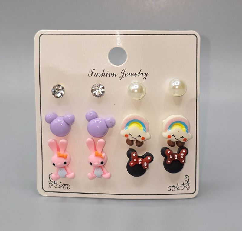 Photo 1 of 6 Set Handmade Fashion Earrings 
