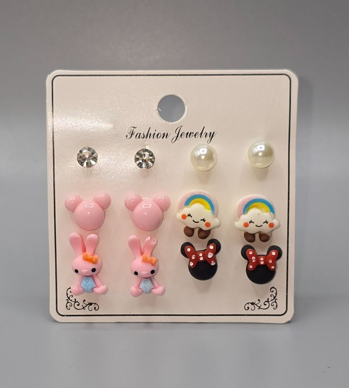 Photo 1 of 6 Set Handmade Fashion Earrings