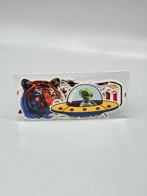 Photo 1 of 12 Pack Assorted Fun Stickers For Water Bottles Note Books And More 