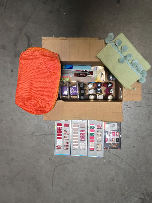 Photo 1 of 40pc Miscellaneous Nail Box - Non Refundable - New 