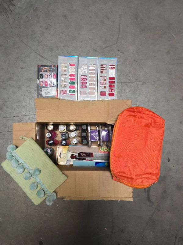 Photo 1 of 40pc Miscellaneous Nail Box - Non Refundable - New 