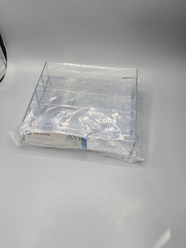 Photo 1 of IDesign Cosmetic Organizers Clear - Clear Clarity Four-Tier Cosmetic Organizer Can Use For Pallets