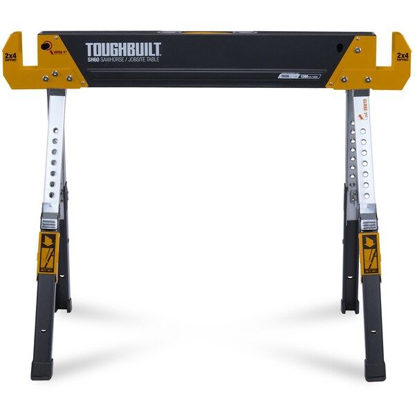 Photo 1 of Tough Built Sawhorse / Jobsite Table 1300LB 40"W x 32"H