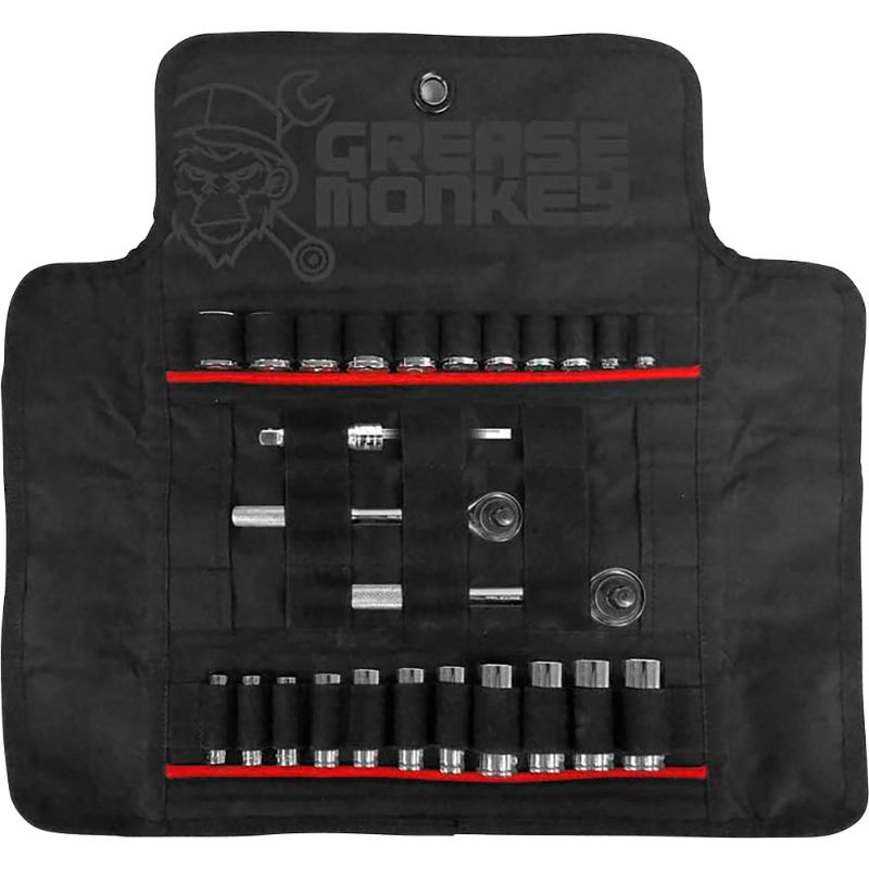 Photo 1 of Grease Monkey Socket Roll Tool Organizer and Carrier — Holds 22 Sockets, Model# 731919800220