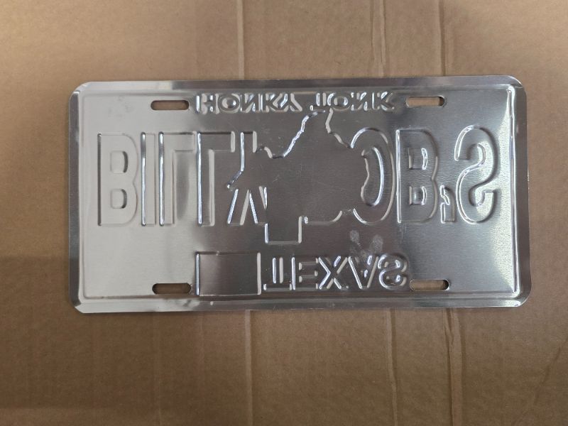 Photo 1 of 1992 Billy Bobs Honky Tonk Texas Licenses Plate 