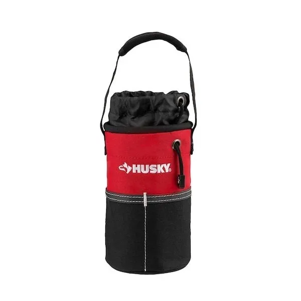 Photo 1 of 5 in. 10 Pocket Utility Sack Tool Bag