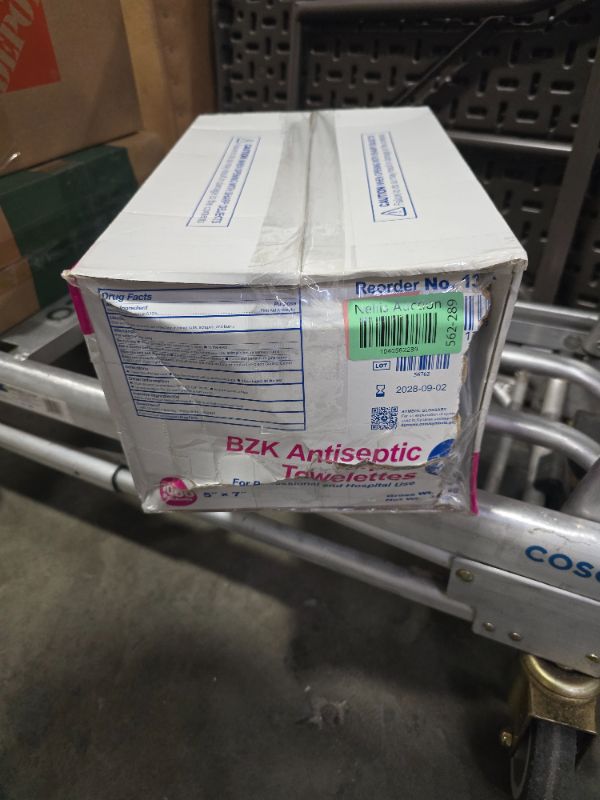 Photo 1 of Dynarex BZKAntisepticTowelettes-5"x7"-Benzalkonium Chloride,,Hand Sanitizing Wipes or FirstAid Wound Wipes,1Case of1000(Packaging May Vary)