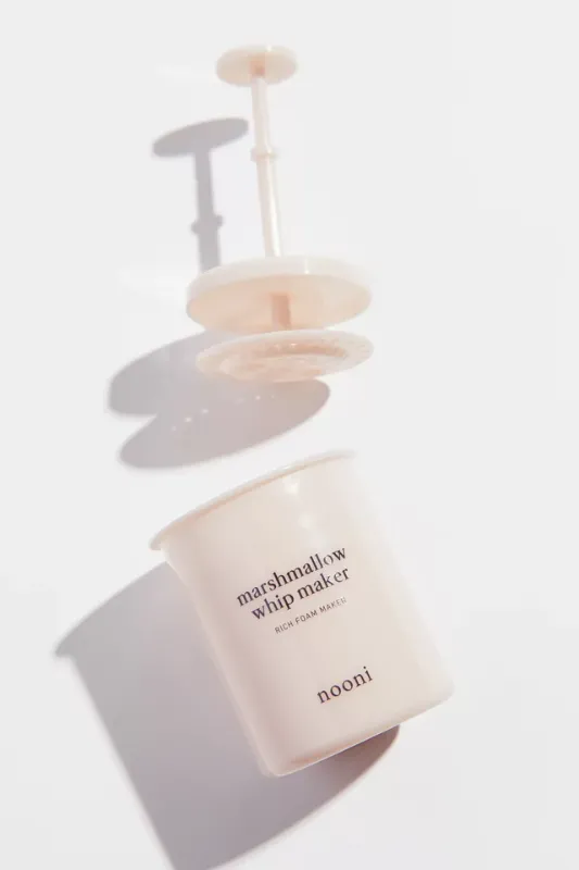 Photo 1 of NOONI 2-in-2 Much Needed Facial Cleansing Single - Marshmallow Whip Maker | Gentle Deep Cleanser For Skincare, Rich Foam Maker For Face Wash, Gift, Remove Impurities, for All Skin Types