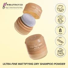 Photo 1 of I DEW CARE Tap Secret Dry Shampoo Powder with Biotin - Tap Secret Blonde | Strengthening & Volumizing, Powder Type, Refillable, Travel size, Non-aerosol, Brunette, Korean Ginseng 0.24 Oz