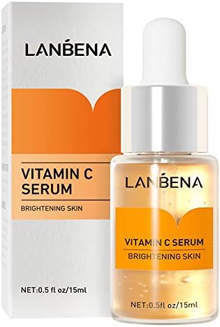 Photo 1 of 20% Vitamin C Serum For Face, Brightening Skin, Dark Spot Remover, Reduce Wrinkle, Anti Aging Glowing Serum, Facial Moisturizer with Niacinamide, Vitamin E, Hyaluronic Acid, 15 ML/ 0.51 Fl oz