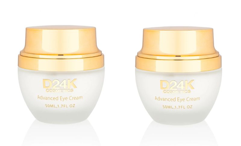 Photo 1 of 2 Pack 24K Gold Infused Advanced Eye Cream Reduces Every Key Aging Sign & Inflammation Slows Depletion of Collagen & Stimulates Cell Growth Providing Plump Lifted & Hydrated Skin Instant & Long-Term Benefits New 