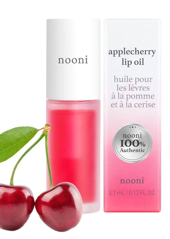 Photo 1 of NOONI Korean Lip Oil - Appleberry | Long-Lasting, Moisturizing, Plumping, Revitalizing for Dry Lips, Waterproof, No Peel Off, Hydrating, Nourishing Crystal Clear, 0.12 FL Oz
Visit the NOONI Store