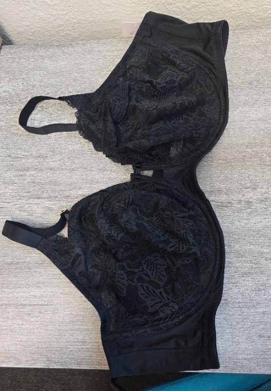 Photo 1 of Women's Lace Unlined Bra - Auden™ Black 46DDD