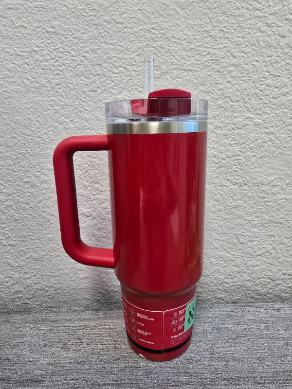 Photo 1 of Stanley 30 oz Stainless Steel H2.0 FlowState Quencher Tumbler - e.l.f