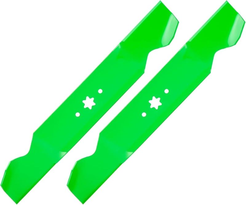 Photo 1 of Youxmoto 38 inch Mower Blade Fit for Troy-Bilt Tuffy, for MTD, for Columbia LT538G CLT38G LT3812, for Huskee LT3800, for Murray M115-38 742-0610 942-0610 942-0610A with 38" Decks 2 Pack