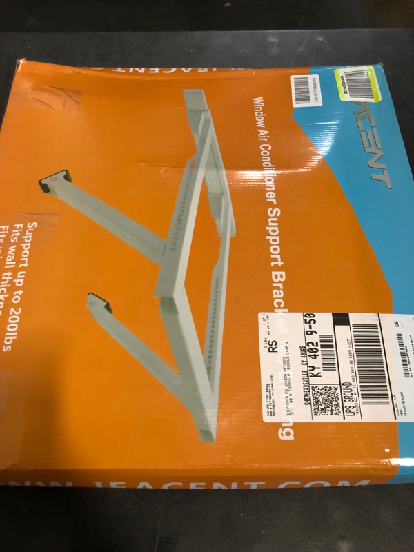 Photo 1 of Jeacent Universal Window Air Conditioner Support Bracket No Drilling ,No Tools, Heavy-Duty Window AC Bracket Supports Up to 200lbs, Fits Single or Double Hung Windows