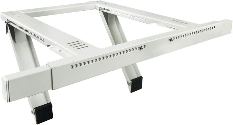 Photo 1 of Jeacent Universal Window Air Conditioner Support Bracket No Drilling ,No Tools, Heavy-Duty Window AC Bracket Supports Up to 200lbs, Fits Single or Double Hung Windows