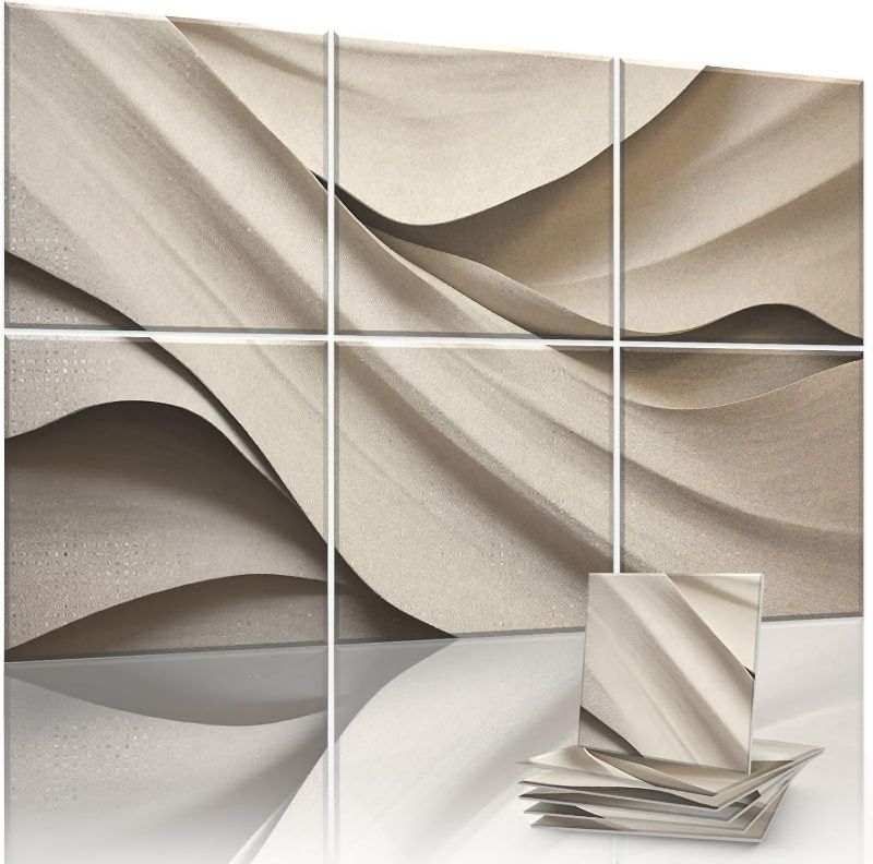 Photo 1 of 6-Pack Sound Absorbing Panels 72x48 Inch Acoustic Wall Panels for Home, Office, or Studio – Sleek Design, Simple Setup