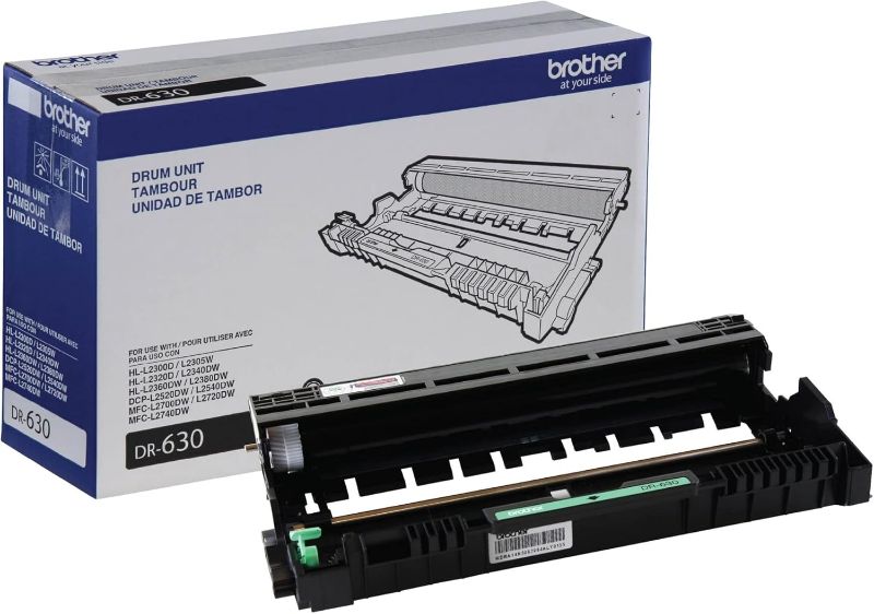 Photo 1 of BROTHER Genuine DR630 Original Drum Unit Black
