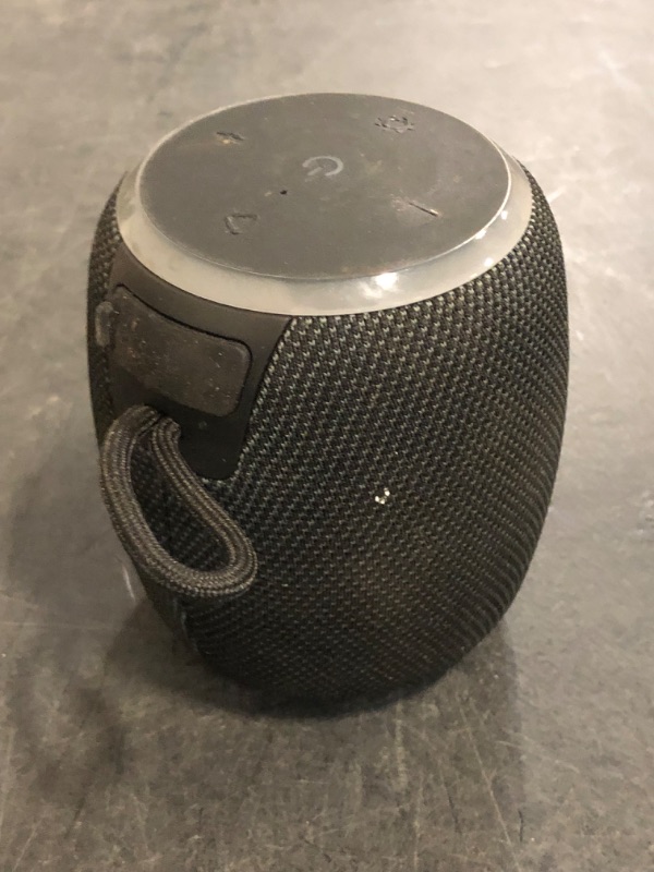 Photo 1 of Bluetooth Speaker, Portable Wireless Bluetooth 5.3, 15W Clear Bass, IPX6 Waterproof, LED Lights, AUX/TF/USB, Dual TWS Pairing, 12H Playtime, Small Speakers for Home Outdoor Beach, Ideal Gift