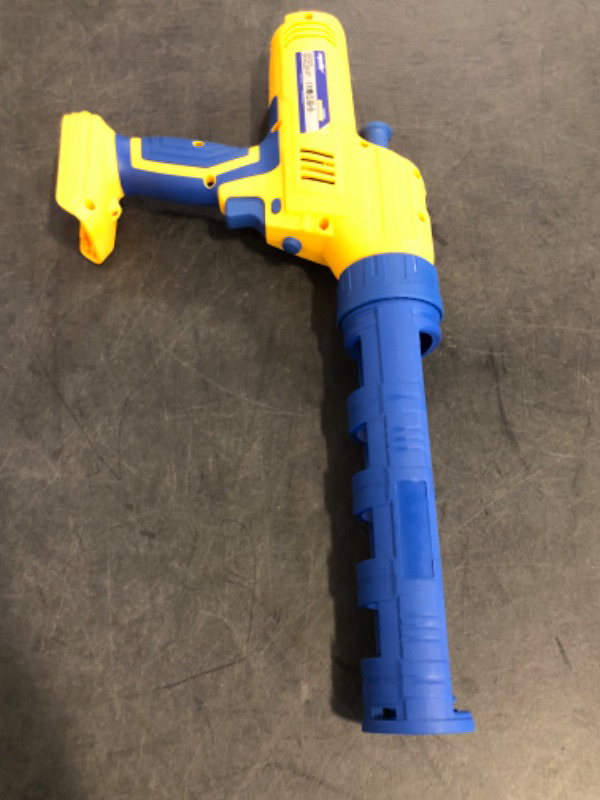 Photo 1 of Cordless Caulking Gun 10oz Compatible with DeWalt 20V Battery, Electric Caulk And Adhesive Gun with 5 Speed,Changeable Canister Tray, Anti-Drip, Auto Retract, LED Light for Filling, Sealing(Tool Only)