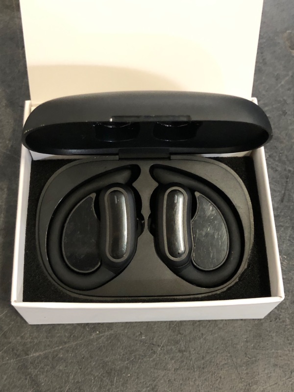 Photo 1 of Wireless Earbuds, Bluetooth 5.4 Headphones, True Wireless Stereo Earphones with IPX7 Waterproof, Noise Cancelling Mic, Fast Charging and Comfort Fit Ear Buds for Sports/Workouts - Black