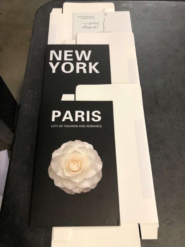 Photo 1 of 3Pcs Modern and Fashionable Minimalist Decoration Books, Luxury Decoration Fake Books, TV Stand Living Room Bookshelf, Black and White Home Decoration Ornaments