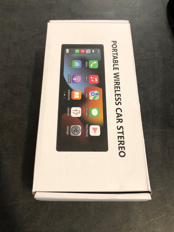 Photo 1 of Portable Wireless Carplay Screen for Car: 10.26" HD Car Tablet Compatible with Apple Carplay Android Auto Stereo Touchscreen with 4K Dash Cam/Backup Camera/GPS Navigation/Mirror Link