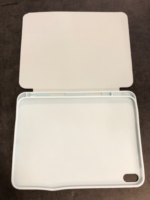 Photo 1 of Akkerds Compatible with iPad Air 11 Inch Case 7th/6th Generation (M3/M2) 2025/2024, for iPad Air 5th/4th Generation Case 10.9 Inch 2022/2020 with Pencil Holder[Auto Sleep/Wake], Sky Blue