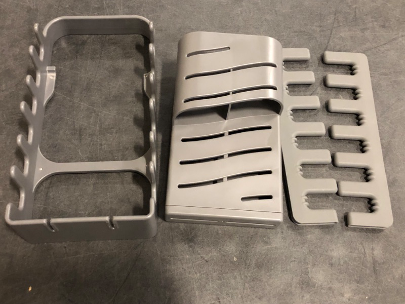 Photo 1 of Dorai Home Collapsible Drying Rack and Stone Dish Pad – Foldable Dish Drying Rack with Instant-Dry Stone Mat – Space-Saving Collapsible Drainer Rack for Kitchen Counter - 19.9" x 15.2" (Slate)