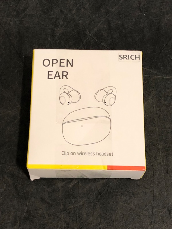 Photo 1 of AI Translation Earbuds Real Time, 3-in-1 Translator Earbuds 144 Languages & Accents, Audifonos Traductores Inglés Español,Open Ear Clip Wireless Headphones with Charging Case fit iOS & Android