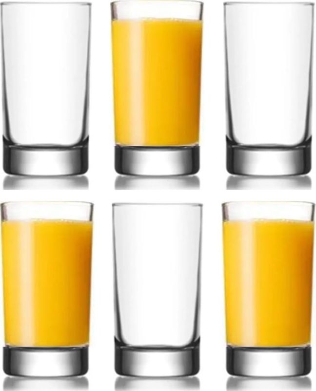 Photo 1 of BOHEM'S Small Juice Glasses, Mini Clear Glass Cups Tumblers, 5.1 Oz, Drinking Glassware for Orange Juice, Water, Milk, Coffee, Perfect for Tasting and Small Portions, Set of 6,