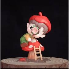 Photo 1 of POP MART Hand in Hand Series Figures Blind Box Figures, Random Design Action Figures Collectible Toys Home Decorations, Holiday Birthday Gifts for Girls and Boys, Single Box
