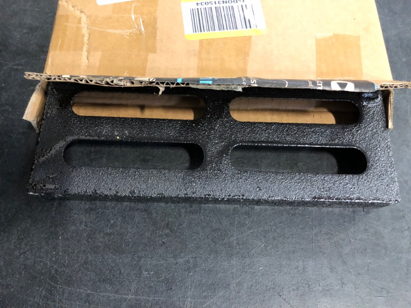 Photo 1 of Cast Iron Drain Grate, 12 * 12in Outdoor Drain Cover, B125 Class Ductile Iron Channel Drainage Grates, Heavy Duty Sewer Grate,Black Square Drain Grate for Yard,Driveway,Concrete Floor.