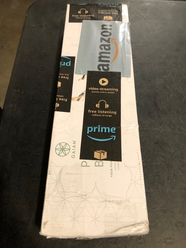 Photo 1 of Gaiam Restore Pilates Bar Reformer Kit - Home Fitness Equipment for Total Body Workout - Includes Bar, Two 30-Inch Resistance Band Cords with Attached Foot Strap Loops - Exercise Guide Included